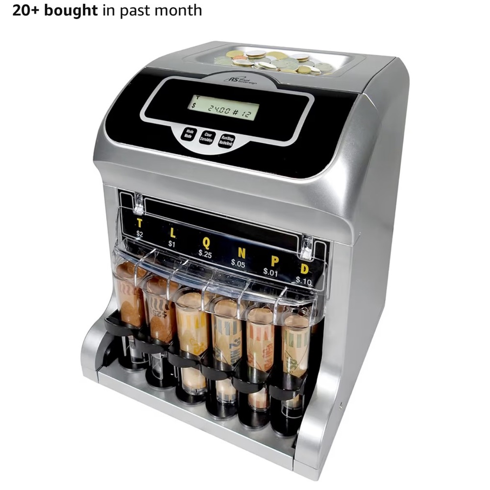 Silver Coin Counter and Sorter